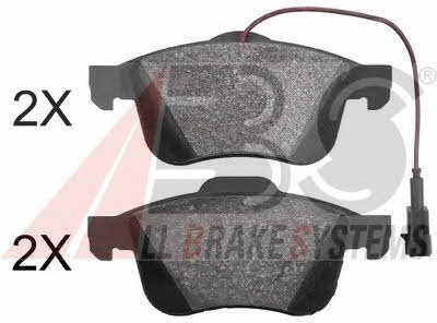 ABS 37882 Brake Pad Set, disc brake 37882: Buy near me in Poland at 2407.PL - Good price!