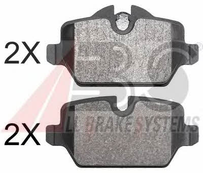 ABS 37883 Brake Pad Set, disc brake 37883: Buy near me in Poland at 2407.PL - Good price!