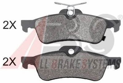 ABS 37944 Brake Pad Set, disc brake 37944: Buy near me in Poland at 2407.PL - Good price!