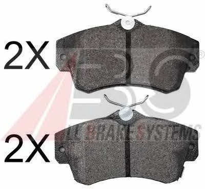 ABS 38841 OE Brake Pad Set, disc brake 38841OE: Buy near me in Poland at 2407.PL - Good price!