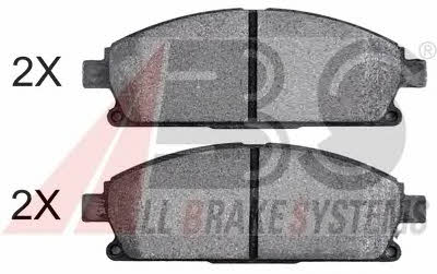 ABS 37081 OE Brake Pad Set, disc brake 37081OE: Buy near me in Poland at 2407.PL - Good price!