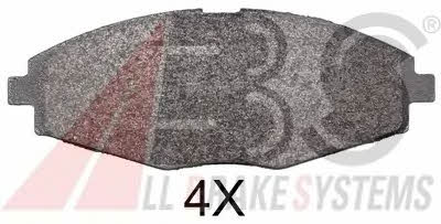 ABS 37139 OE Brake Pad Set, disc brake 37139OE: Buy near me in Poland at 2407.PL - Good price!