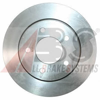 ABS 17638 Rear brake disc, non-ventilated 17638: Buy near me in Poland at 2407.PL - Good price!