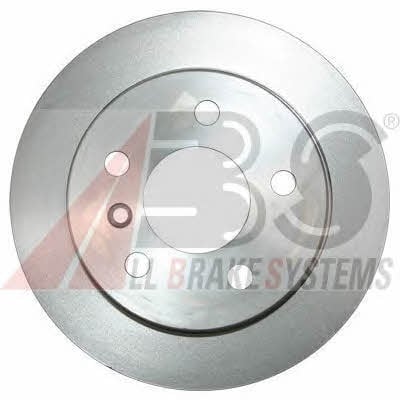 ABS 17645 Rear brake disc, non-ventilated 17645: Buy near me in Poland at 2407.PL - Good price!