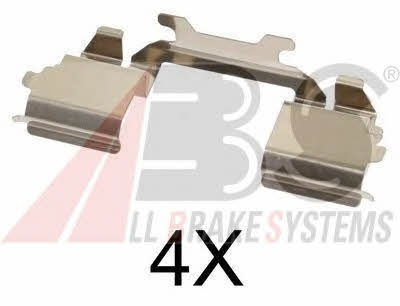 ABS 1768Q Mounting kit brake pads 1768Q: Buy near me in Poland at 2407.PL - Good price!