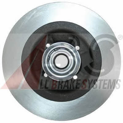 Rear brake disc, non-ventilated ABS 17728C