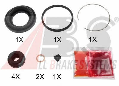 ABS 53814 Repair Kit, brake caliper 53814: Buy near me in Poland at 2407.PL - Good price!