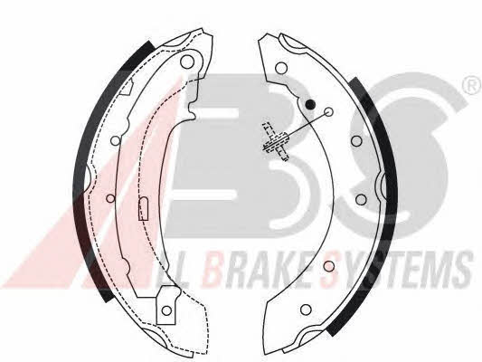 ABS 8895 Brake shoe set 8895: Buy near me at 2407.PL in Poland at an Affordable price!
