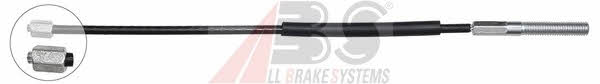 ABS K13989 Cable Pull, parking brake K13989: Buy near me in Poland at 2407.PL - Good price!