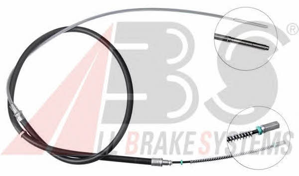 ABS K12826 Cable Pull, parking brake K12826: Buy near me in Poland at 2407.PL - Good price!