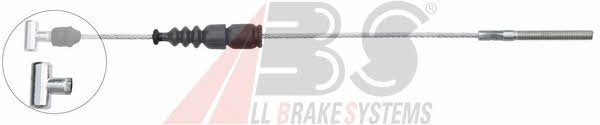 ABS K12881 Трос стояночного тормоза K12881: Отличная цена - Купить в Польше на 2407.PL!
