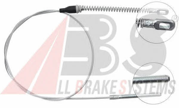 ABS K15458 Parking brake cable, right K15458: Buy near me in Poland at 2407.PL - Good price!