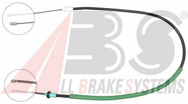 ABS K16647 Parking brake cable left K16647: Buy near me in Poland at 2407.PL - Good price!