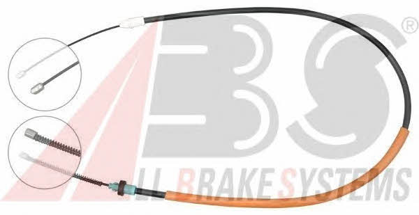 ABS K16657 Parking brake cable left K16657: Buy near me in Poland at 2407.PL - Good price!
