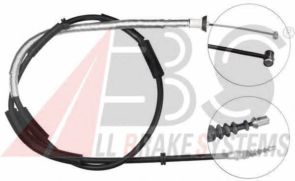 ABS K17108 Parking brake cable, right K17108: Buy near me in Poland at 2407.PL - Good price!