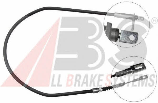 ABS K17227 Parking brake cable left K17227: Buy near me at 2407.PL in Poland at an Affordable price!