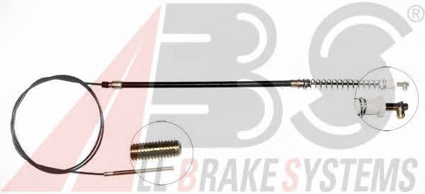 ABS K10128 Parking brake cable, right K10128: Buy near me in Poland at 2407.PL - Good price!