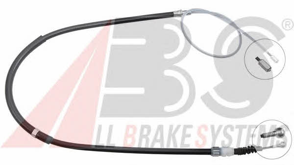 ABS K18899 Parking brake cable, right K18899: Buy near me in Poland at 2407.PL - Good price!