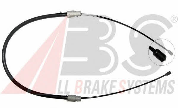 ABS K19616 Parking brake cable left K19616: Buy near me in Poland at 2407.PL - Good price!