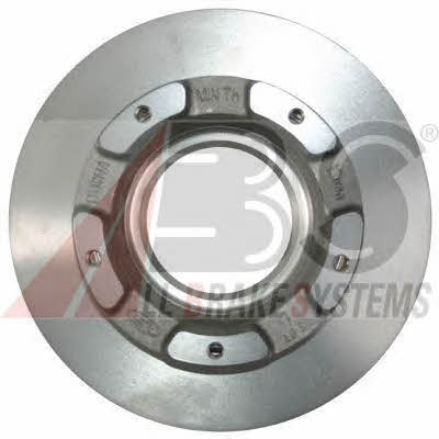 ABS 17786 Rear brake disc, non-ventilated 17786: Buy near me in Poland at 2407.PL - Good price!