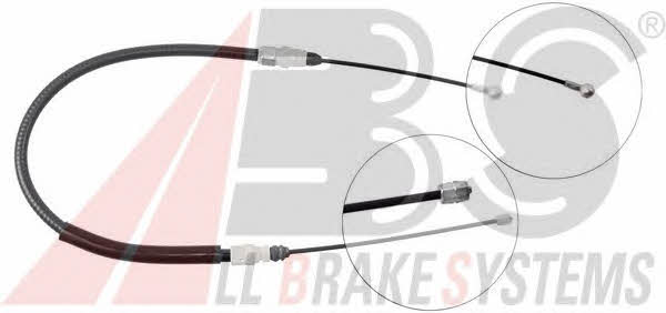 ABS K19747 Parking brake cable left K19747: Buy near me in Poland at 2407.PL - Good price!