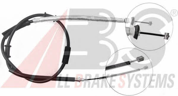 ABS K19787 Parking brake cable left K19787: Buy near me in Poland at 2407.PL - Good price!