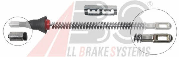ABS K12016 Cable Pull, parking brake K12016: Buy near me in Poland at 2407.PL - Good price!
