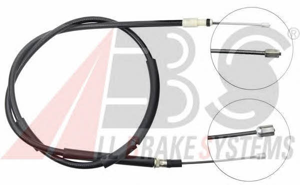 ABS K12157 Parking brake cable left K12157: Buy near me in Poland at 2407.PL - Good price!