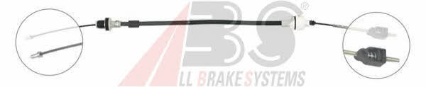 ABS K25750 Clutch cable K25750: Buy near me in Poland at 2407.PL - Good price!