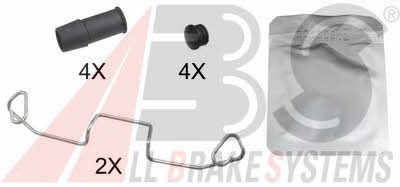 ABS 1795Q Mounting kit brake pads 1795Q: Buy near me at 2407.PL in Poland at an Affordable price!