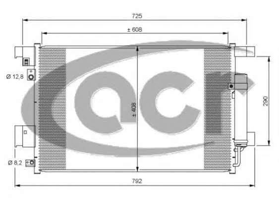 ACR 300662 Радиатор кондиционера (Конденсатор) 300662: Отличная цена - Купить в Польше на 2407.PL!