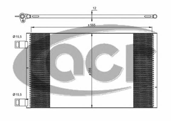 ACR 300664 Радиатор кондиционера (Конденсатор) 300664: Отличная цена - Купить в Польше на 2407.PL!