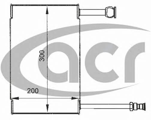 ACR 310034 Испаритель кондиционера 310034: Отличная цена - Купить в Польше на 2407.PL!