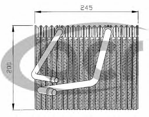 ACR 310147 Air conditioner evaporator 310147: Buy near me in Poland at 2407.PL - Good price!