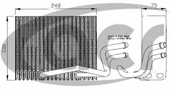 ACR 310154 Air conditioner evaporator 310154: Buy near me in Poland at 2407.PL - Good price!
