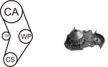  WPK-157801 TIMING BELT KIT WITH WATER PUMP WPK157801: Buy near me in Poland at 2407.PL - Good price!