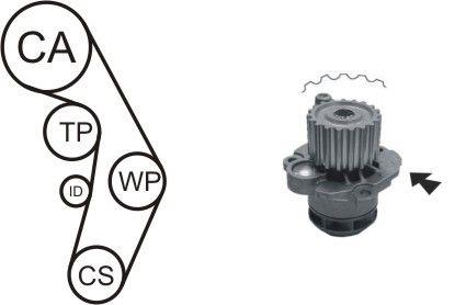  WPK-177602 TIMING BELT KIT WITH WATER PUMP WPK177602: Buy near me in Poland at 2407.PL - Good price!