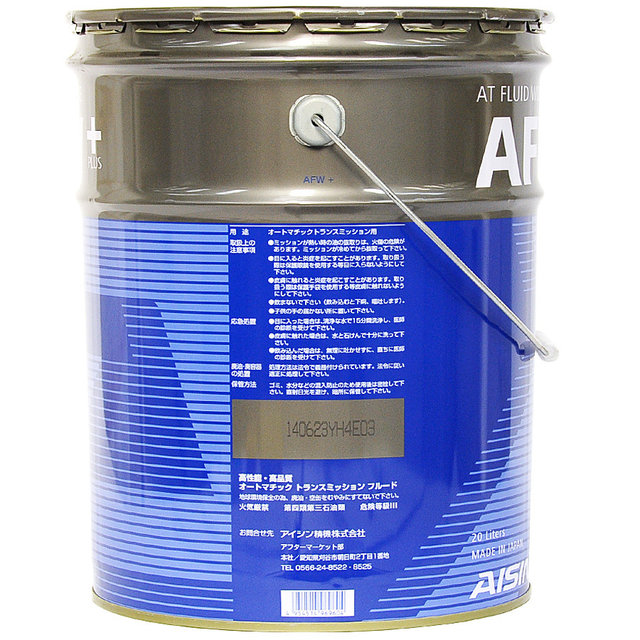 Aisin ATF-6020 Transmission oil Aisin ATF Wide Range AFW+, 20L ATF6020: Buy near me in Poland at 2407.PL - Good price!