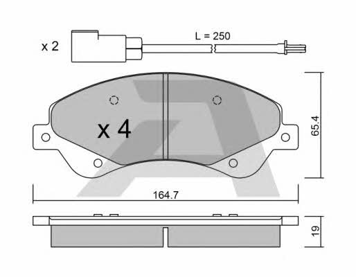 Aisin BPFO-1013 Klocki hamulcowe, zestaw BPFO1013: Dobra cena w Polsce na 2407.PL - Kup Teraz!