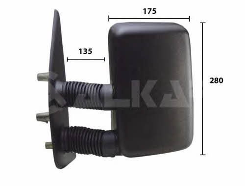 Alkar 9239920 Outside Mirror 9239920: Buy near me in Poland at 2407.PL - Good price!