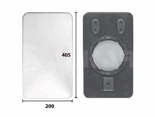 Alkar 7405241 Side mirror insert 7405241: Buy near me in Poland at 2407.PL - Good price!