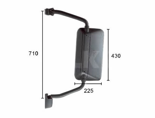 Alkar 9439545 Outside Mirror 9439545: Buy near me in Poland at 2407.PL - Good price!