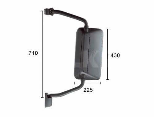 Alkar 9445545 Outside Mirror 9445545: Buy near me in Poland at 2407.PL - Good price!