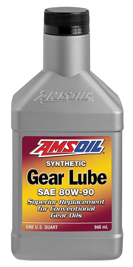 Amsoil AGLQT Transmission oil Amsoil Synthetic Gear Lube 80W-90, 0.946 L AGLQT: Buy near me in Poland at 2407.PL - Good price!