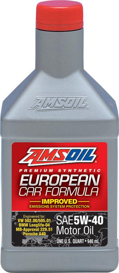Amsoil AFLQT Моторное масло Amsoil European Car Formula Mid-SAPS Synthetic Motor Oil 5W-40, 0,946л AFLQT: Отличная цена - Купить в Польше на 2407.PL!