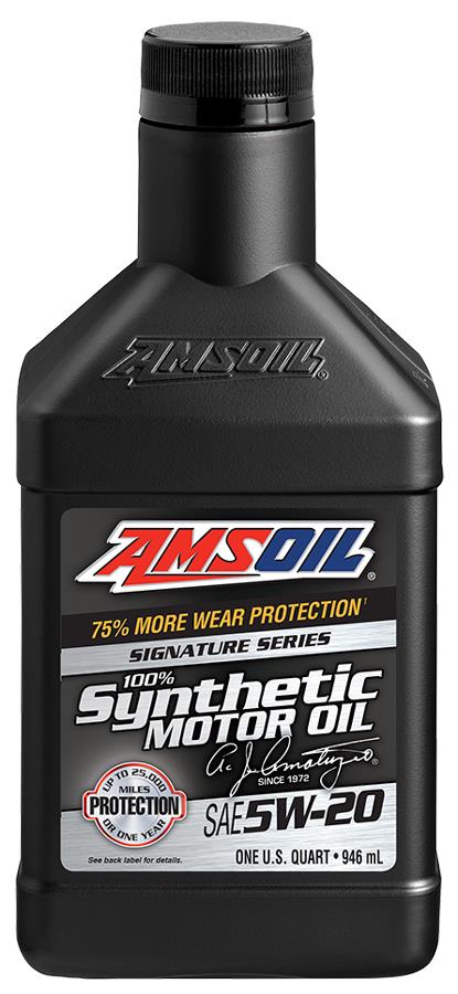 Amsoil ALMQT Моторное масло Amsoil Signature Series Synthetic Motor Oil 5W-20, 0,946 л ALMQT: Отличная цена - Купить в Польше на 2407.PL!