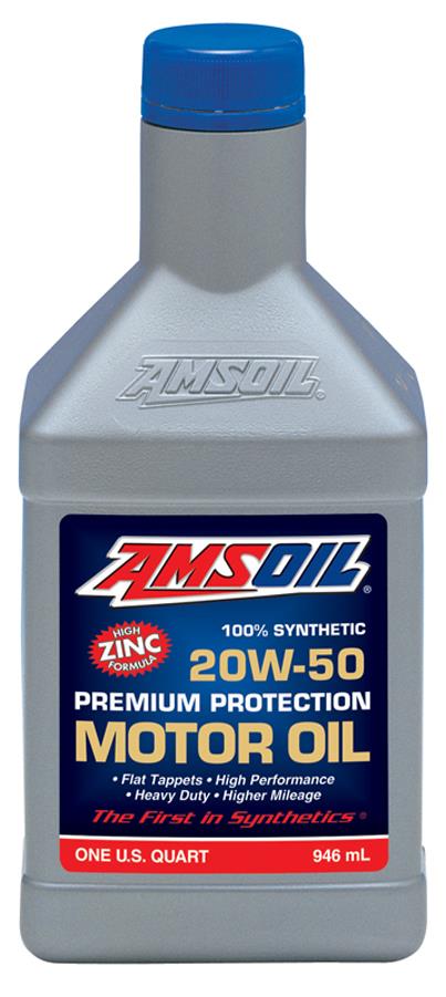 Amsoil AROQT Моторна олива Amsoil Synthetic Premium Protection Motor Oil 20W-50, 0,946 л AROQT: Приваблива ціна - Купити у Польщі на 2407.PL!