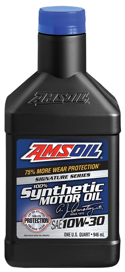 Amsoil ATMQT Моторное масло Amsoil Signature Series Synthetic Motor Oil 10W-30, 0,946л ATMQT: Отличная цена - Купить в Польше на 2407.PL!