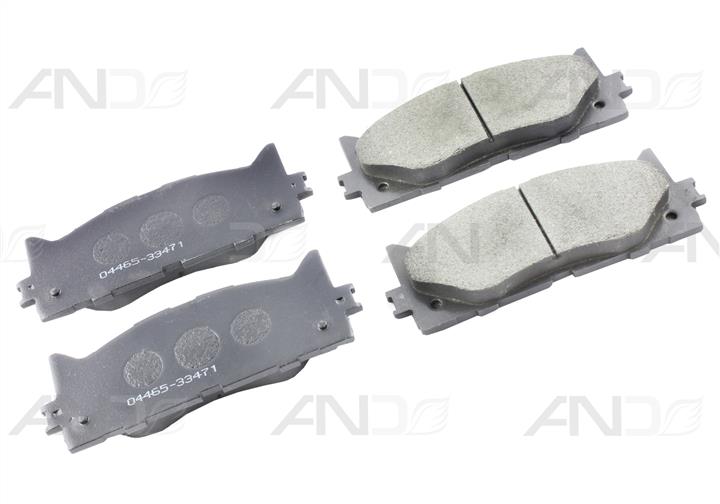 AND 39698042 Brake Pad Set, disc brake 39698042: Buy near me at 2407.PL in Poland at an Affordable price!