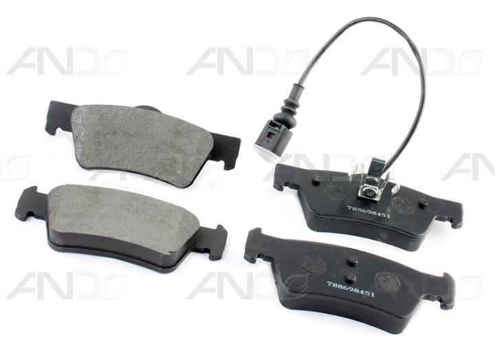 AND 39698027 Brake Pad Set, disc brake 39698027: Buy near me at 2407.PL in Poland at an Affordable price!